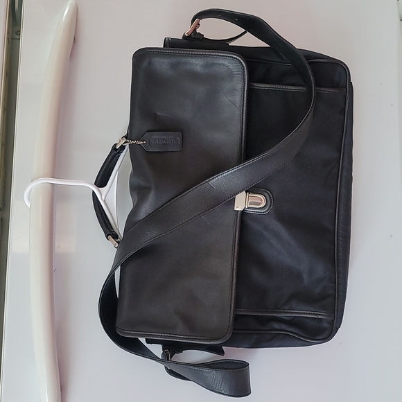 COACH Fabric/Leather Laptop Brief Bag
